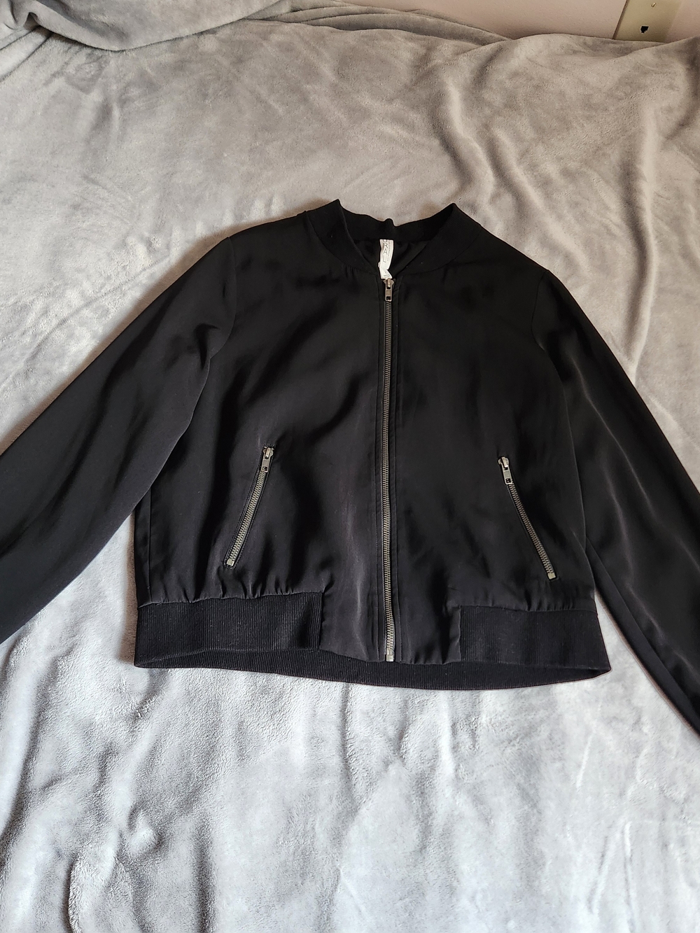 Black Mural bomber jacket